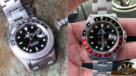 Rolex gmt bezel replacement